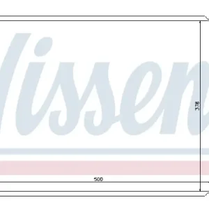 Preiswert NISSENS 67609 - Kühler, Motorkühlung
