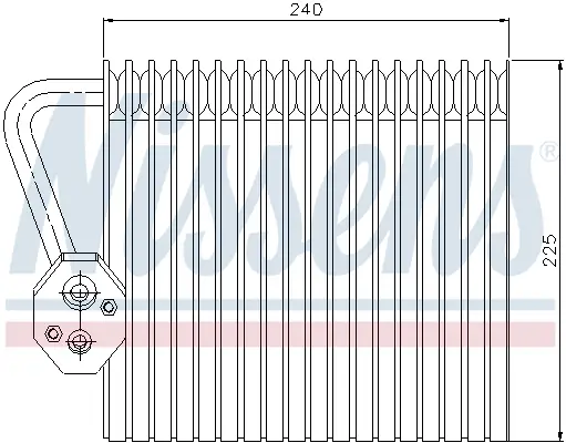 NISSENS 92167 - Verdampfer, Klimaanlage Schnäppchen