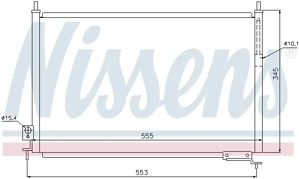 Neue Ware NISSENS 940008 - Kondensator, Klimaanlage - ** FIRST FIT **