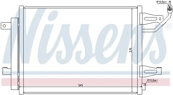 NISSENS 940067 - Kondensator, Klimaanlage - ** FIRST FIT ** Letzte Chance