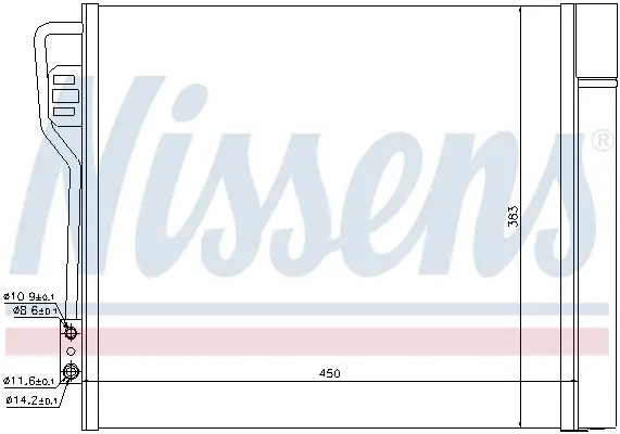 Nur Für Kurze Zeit NISSENS 940185 - Kondensator, Klimaanlage - ** FIRST FIT **