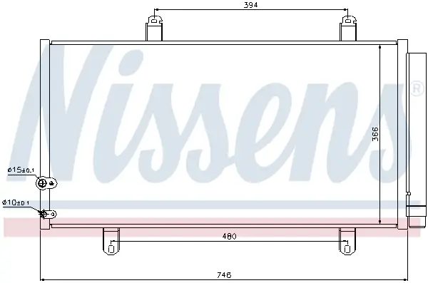 Nur Heute NISSENS 940194 - Kondensator, Klimaanlage - ** FIRST FIT **