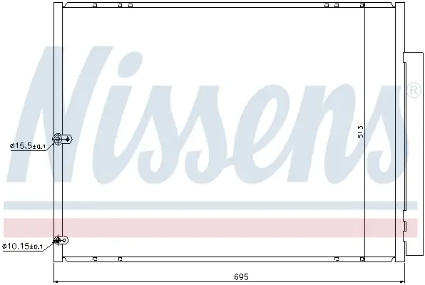 NISSENS 940297 - Kondensator, Klimaanlage Jetzt Kaufen