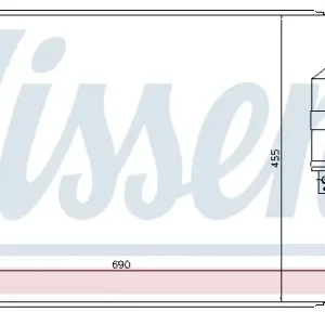 Meistverkauft NISSENS 940445 - Kondensator, Klimaanlage
