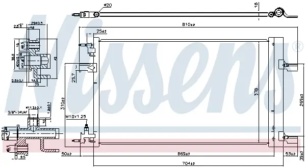 Günstig NISSENS 940533 - Kondensator, Klimaanlage - ** FIRST FIT **