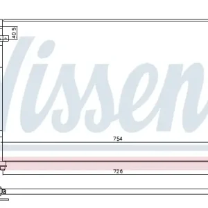 Kracherpreis NISSENS 940630 - Kondensator, Klimaanlage