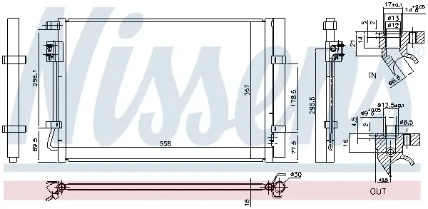 NISSENS 940730 - Kondensator, Klimaanlage Must-Have