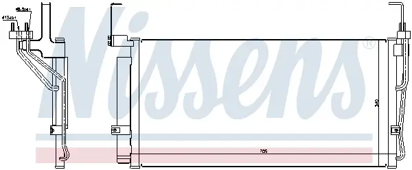 NISSENS 94451 - Kondensator, Klimaanlage - ** FIRST FIT ** Online Kaufen