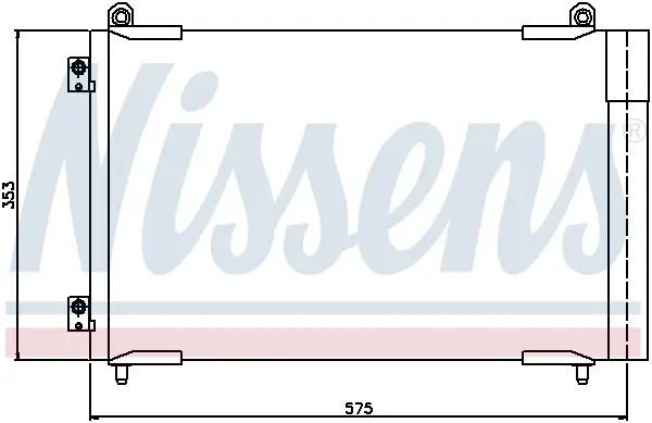 Neuheit NISSENS 94837 - Kondensator, Klimaanlage
