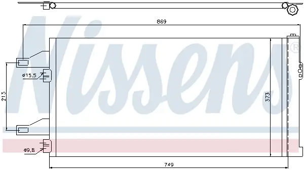 NISSENS 94985 - Kondensator, Klimaanlage - ** FIRST FIT ** Direktkauf