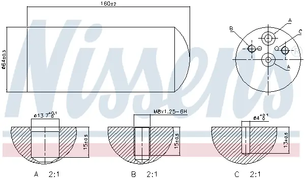 Beliebt NISSENS 95172 - Trockner, Klimaanlage