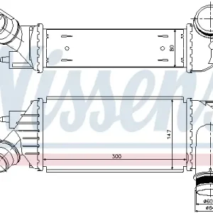 Schnäppchen NISSENS 96467 - Ladeluftkühler - ** FIRST FIT **