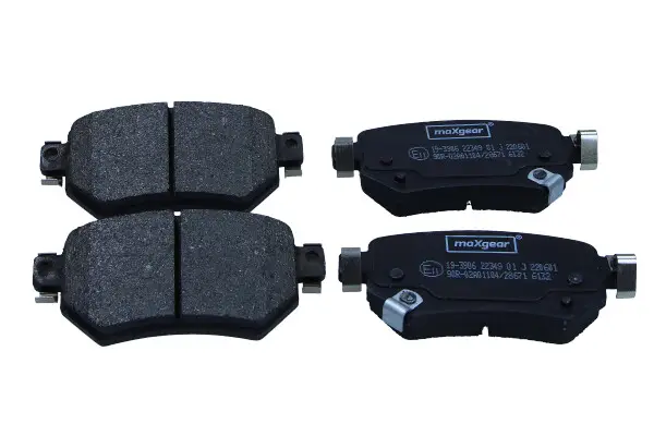 MAXGEAR 19-3906 - Bremsbelagsatz, Scheibenbremse Highlight