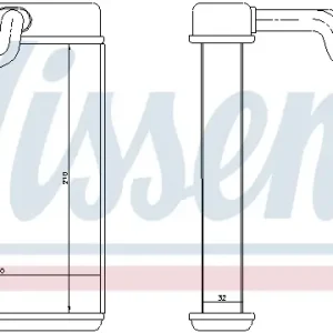 Must-Have NISSENS 77610 - Wärmetauscher, Innenraumheizung