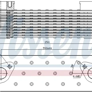 Top-Seller NISSENS 90727 - Ölkühler, Motoröl