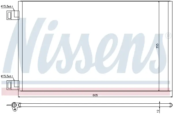 Top-Angebot NISSENS 940184 - Kondensator, Klimaanlage - ** FIRST FIT **