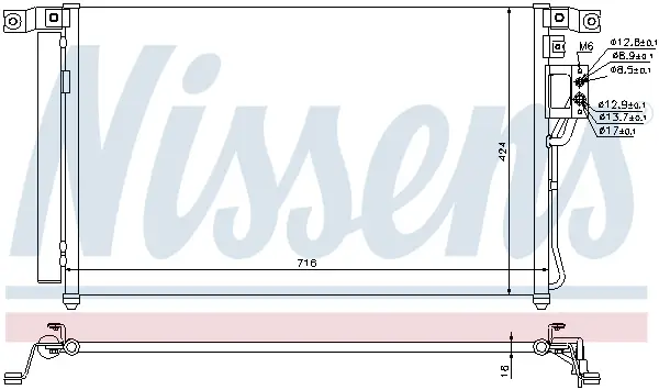 NISSENS 940278 - Kondensator, Klimaanlage - ** FIRST FIT ** Knallerangebot