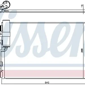 Wochenendangebot NISSENS 940417 - Kondensator, Klimaanlage - ** FIRST FIT **