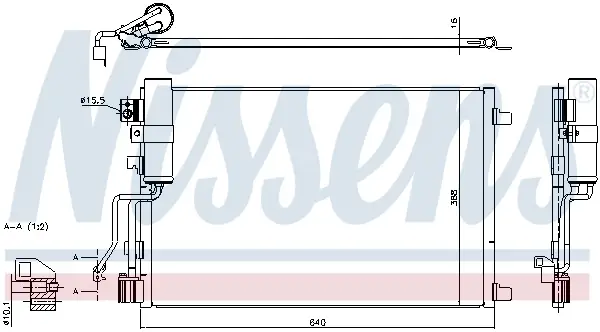 Wochenendangebot NISSENS 940417 - Kondensator, Klimaanlage - ** FIRST FIT **