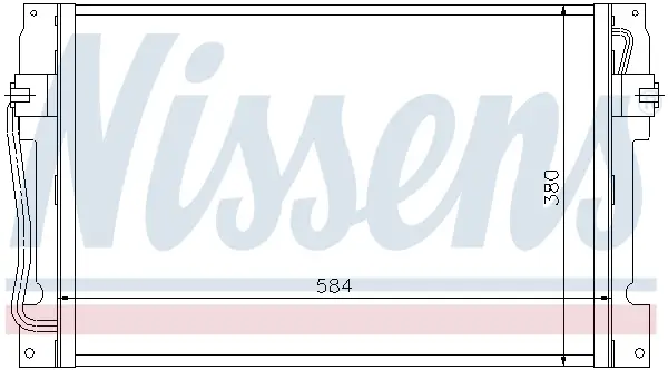 NISSENS 94182 - Kondensator, Klimaanlage Preiswert