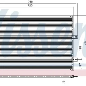 Highlight NISSENS 94210 - Kondensator, Klimaanlage