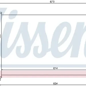 Saisonangebot NISSENS 94621 - Kondensator, Klimaanlage - ** FIRST FIT **
