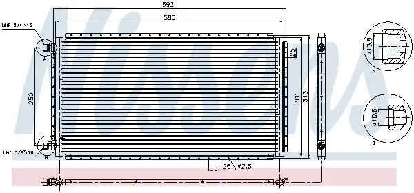Mega-Angebot NISSENS 94961 - Kondensator, Klimaanlage