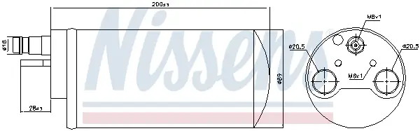Heißes Angebot NISSENS 95341 - Trockner, Klimaanlage