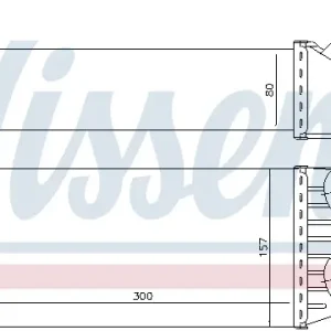Rabatt NISSENS 96613 - Ladeluftkühler - ** FIRST FIT **