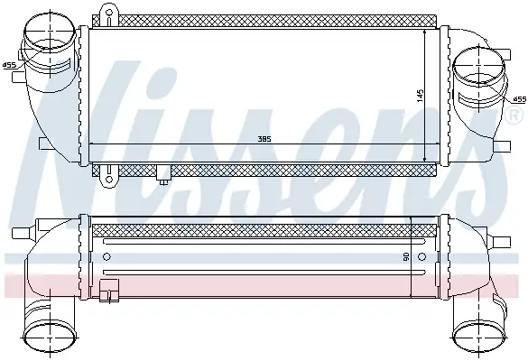 NISSENS 96537 - Ladeluftkühler - ** FIRST FIT ** Angebot