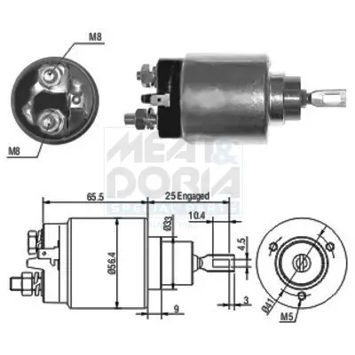 MEAT & DORIA 46074 - Magnetschalter, Starter Preis Gesenkt