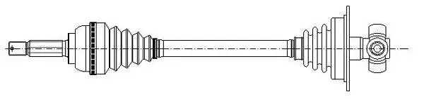 Preis Gesenkt METELLI 17-0038 - Antriebswelle
