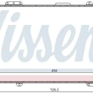 Billig NISSENS 60053 - Kühler, Motorkühlung