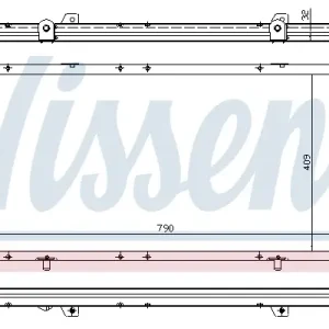 Saisonangebot NISSENS 61390A - Kühler, Motorkühlung - ** FIRST FIT **