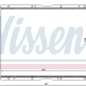 Highlight NISSENS 61869 - Kühler, Motorkühlung