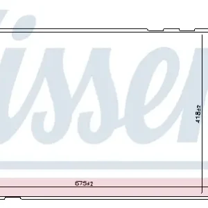 Direktkauf NISSENS 630772 - Kühler, Motorkühlung