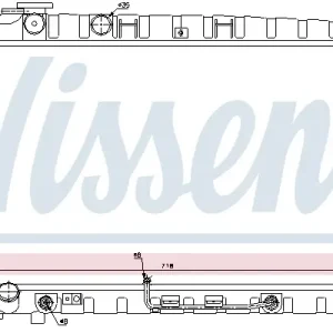 Preis Gesenkt NISSENS 67027 - Kühler, Motorkühlung