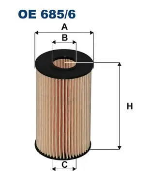 Neue Kollektion FILTRON OE 685/6 - Ölfilter