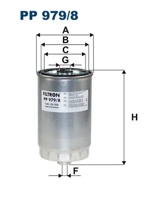 FILTRON PP 979/8 - Kraftstofffilter Saisonangebot