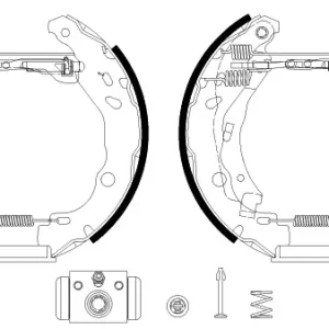 Meistverkauft TEXTAR 84083201 - Bremsbackensatz - Shoe Kit Pro