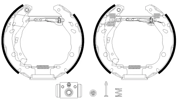 Meistverkauft TEXTAR 84083201 - Bremsbackensatz - Shoe Kit Pro