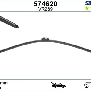 Schnäppchen VALEO VR289 Scheibenwischer 574620 - SILENCIO REAR