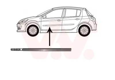Direktkauf VAN WEZEL 4331423 - Zier-/Schutzleiste, Tür