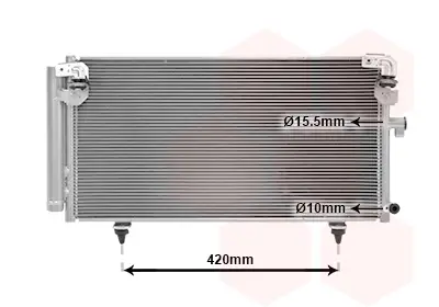 VAN WEZEL 51005073 - Kondensator, Klimaanlage Wochenendangebot
