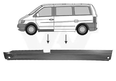 VAN WEZEL 3078101 - Einstiegsblech Bestpreis
