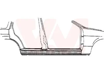Super-Preis VAN WEZEL 3715104 - Einstiegsblech