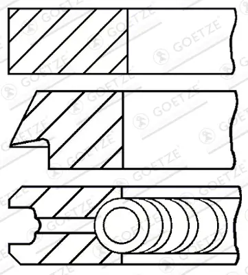 GOETZE ENGINE 08-524600-00 - Kolbenringsatz Sofort Bestellen