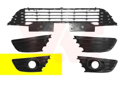 Must-Have VAN WEZEL 0970594 - Lüftungsgitter, Stoßfänger