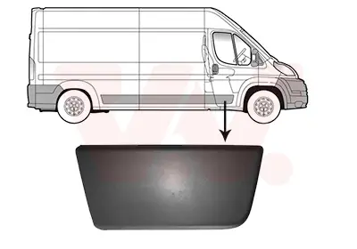 VAN WEZEL 0982404 - Zier-/Schutzleiste, Tür Aktuell