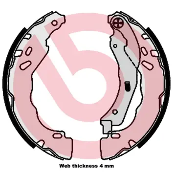 BREMBO S 61 544 - Bremsbackensatz - ESSENTIAL LINE Bestseller